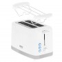 Camry | CR 3219 | Toaster | Power 750 W | Number of slots 2 | Housing material Plastic | White - 2